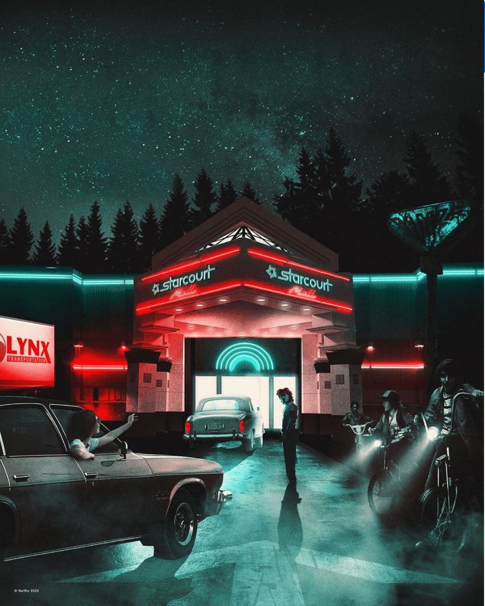 960x1200 Starcourt Mall Wallpaper