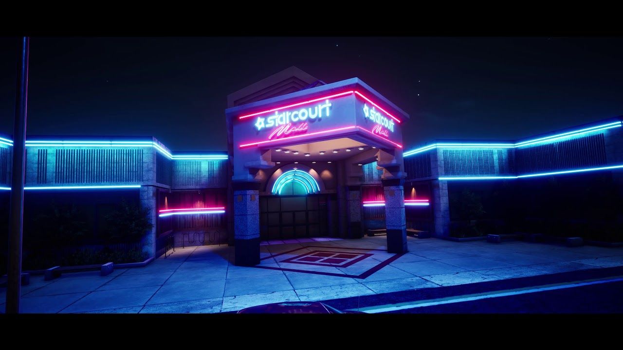 1280x720 Creating Stranger Things Starcourt Mall From UE4