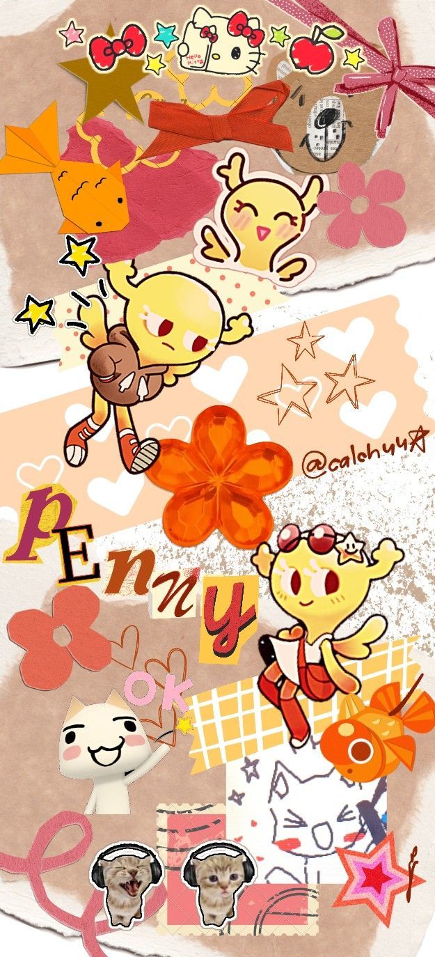 625x1374 penny matching wallpaper the amazing world of gumball