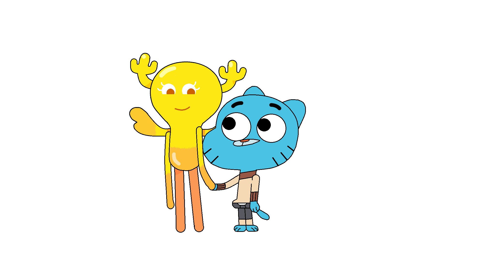 2000x1126 My Gumball x Penny Fanart