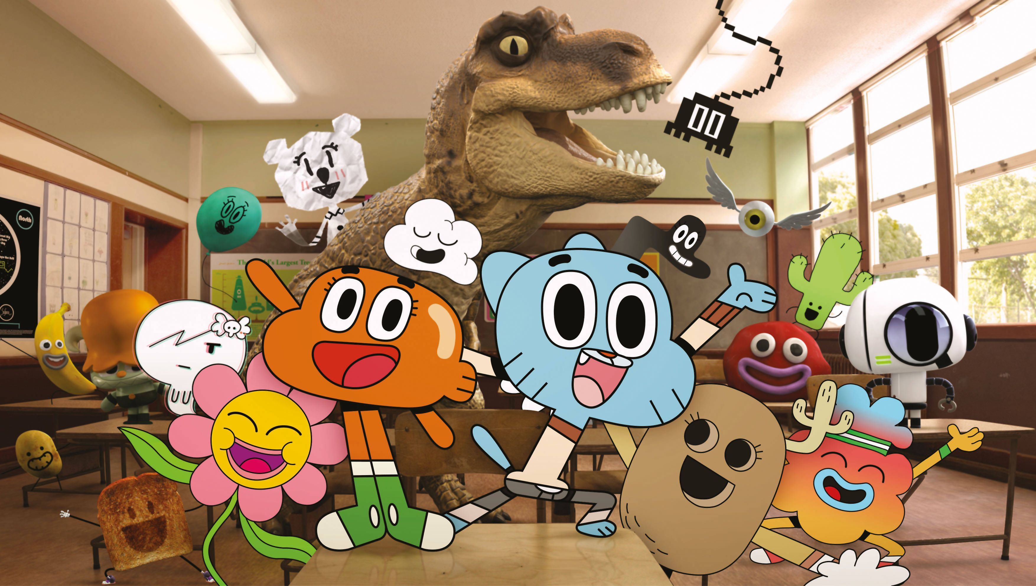 3508x1985 Free Idaho (The Amazing World Of Gumball) 4K Wallpaper & Desktop HD Background for PC