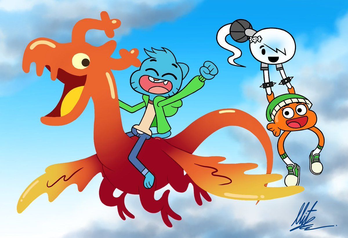 1200x821 The Amazing World of Gumball Widescreen Wallpaper 83616