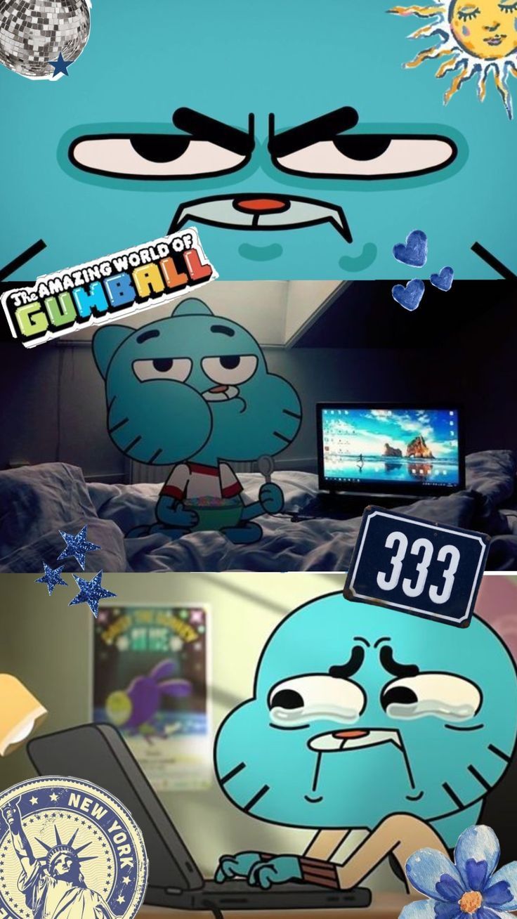 736x1308 Wallpaper Gumball. Gumball and penny wallpaper, Gumball x penny, Swag boys cartoon