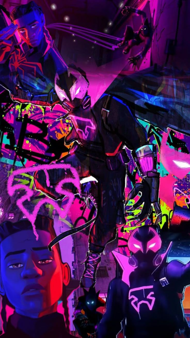 736x1308 Check out victormieresr's Shuffles Miles Prowler #milesmorales #spiderman #spidermanacrossthespiderverse #spidermanaesth. Fotos de deadpool, Protectores de