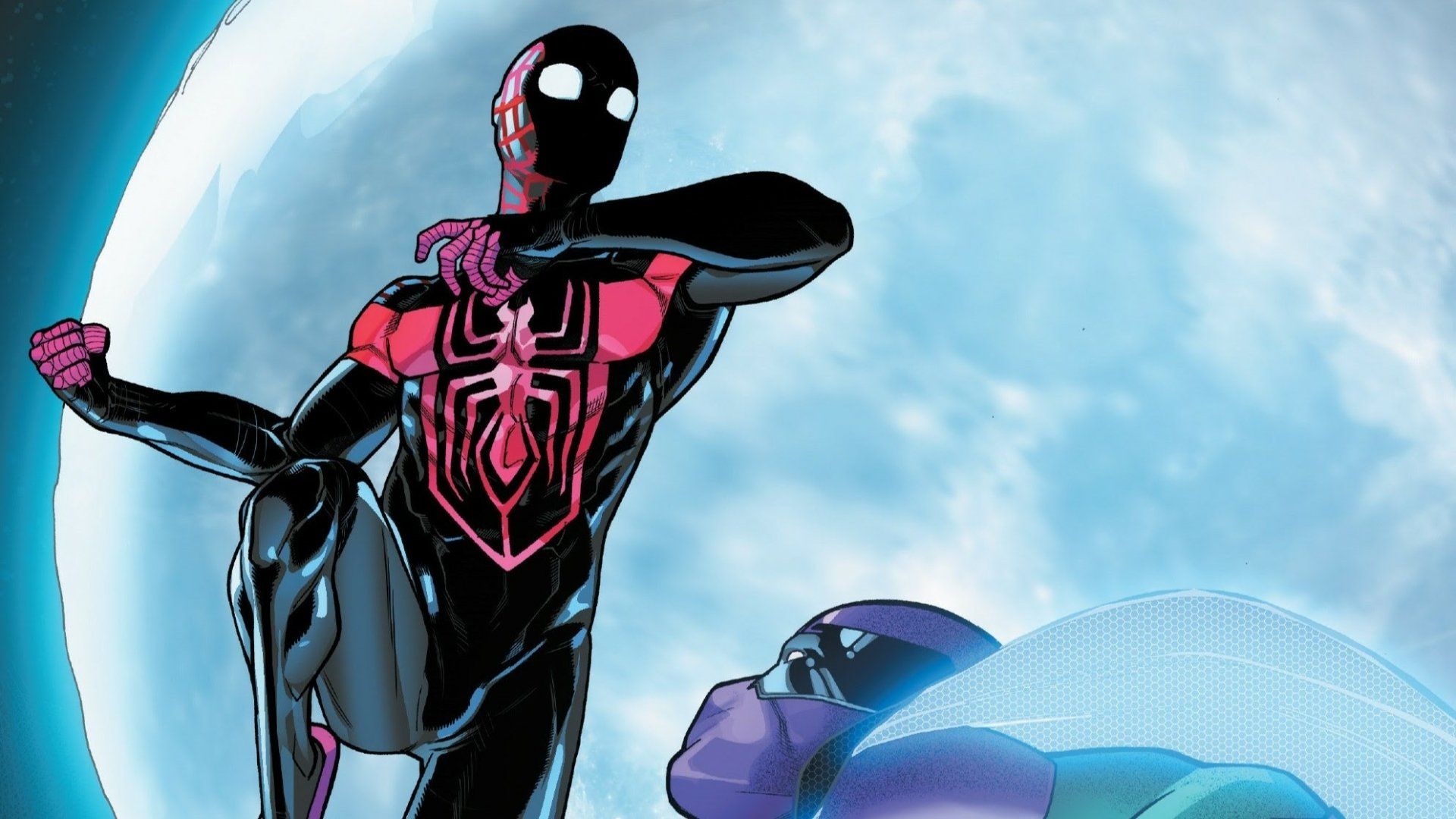 1920x1080 Download Aaron Davis (Marvel) Prowler (Marvel) Miles Morales Comic Spider Man HD Wallpaperx1118