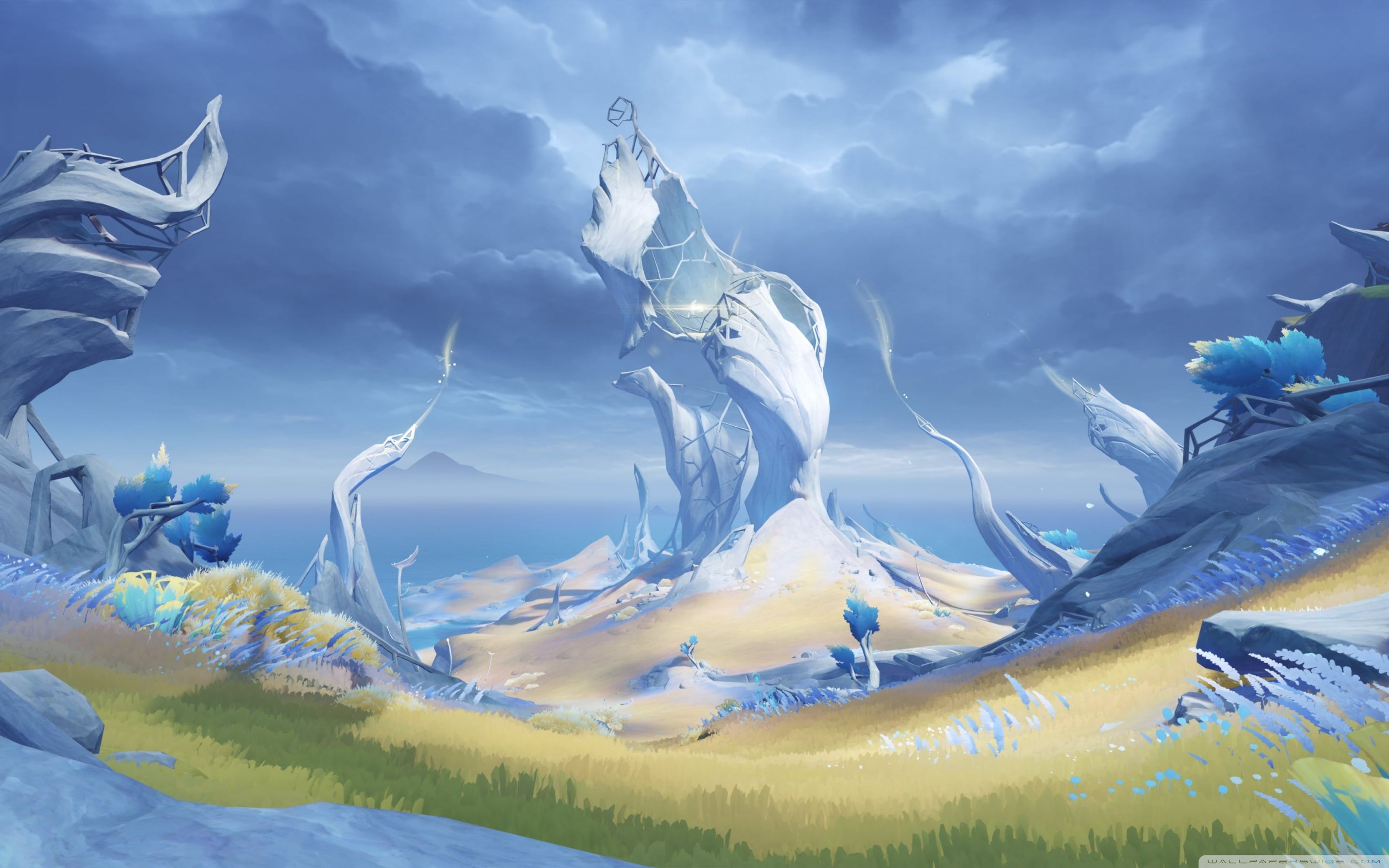 2880x1800 Genshin Impact Luna IV A Traveler on a Winter's Night, New Map 4K UHD Wallpaper for UltraHD Desktop and TV : Widescreen and UltraWide Display : Dual Monitor : Smartphone and Tablet Devices