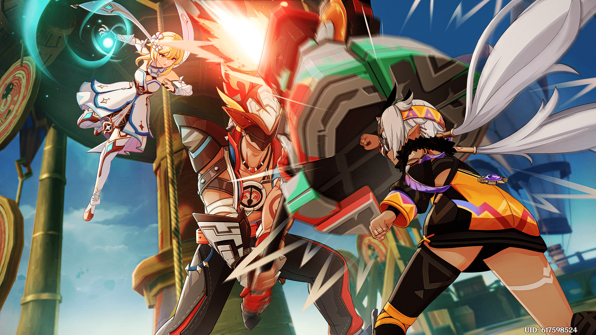 1920x1080 Spoiler For 5.2 AQ Interlude Is A Wallpaper Worthy Scene, Especially With The Traveler Here. : R Genshin_Impact