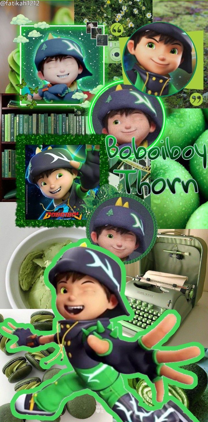 720x1456 Boboiboy Thorn Wallpaper