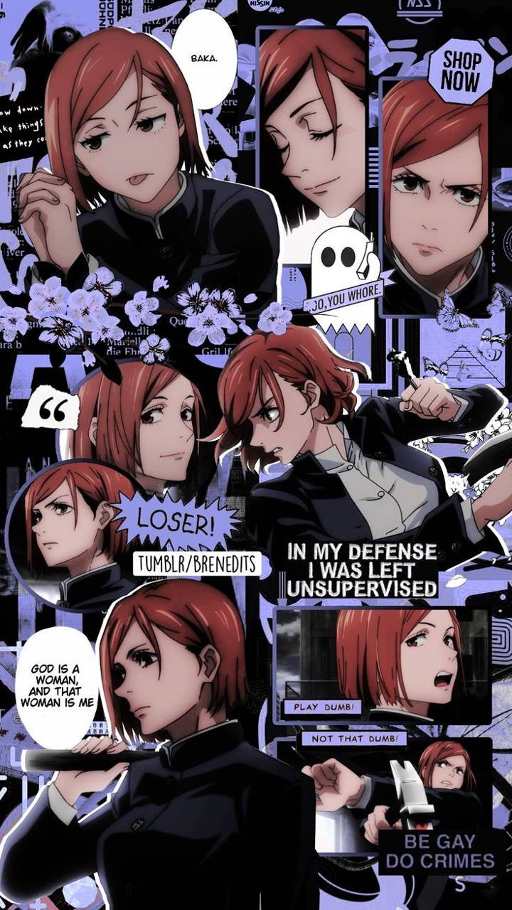 Kugisaki Nobara Mobile Wallpaper  Zerochan Anime Image Board