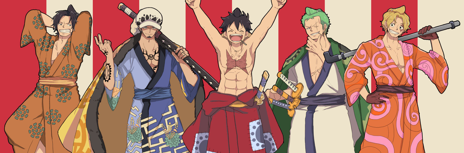 1920x633 One Piece Brotherhood
