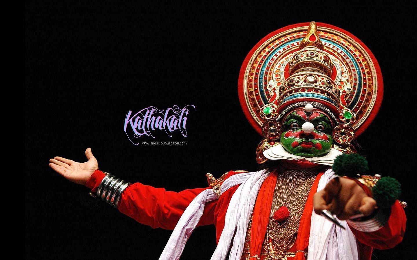 1440x900 Kathakali Desktop Wallpaper