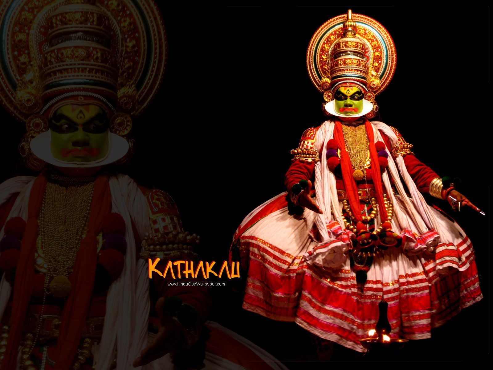 1600x1200 Kathakali Desktop Wallpaper