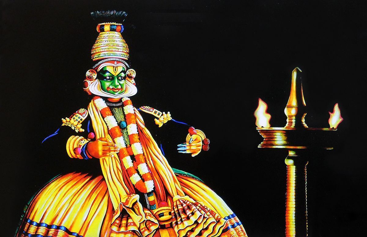 1200x777 Kathakali Dancer