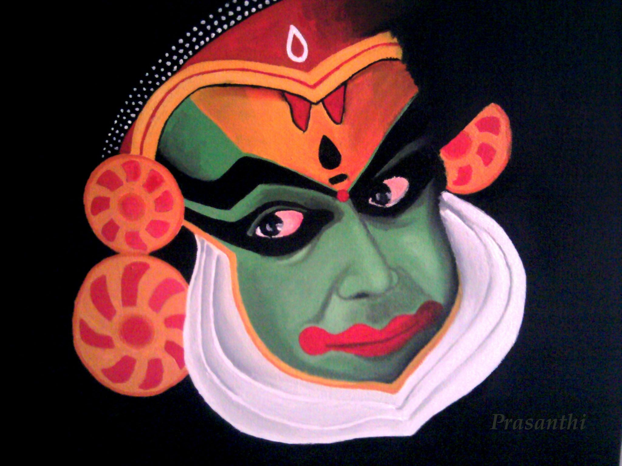 2048x1536 kathakali face