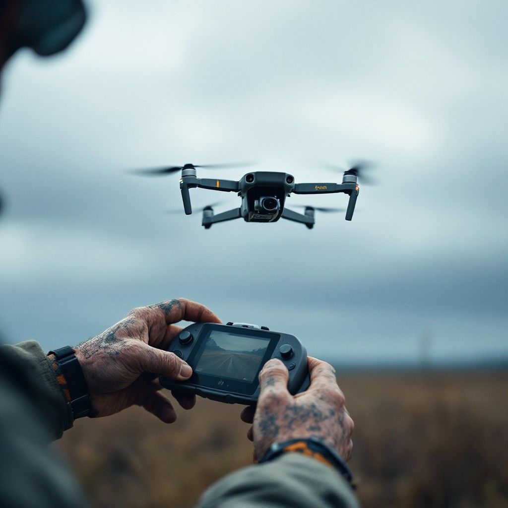 1024x1024 Download Pilot and drone Image, Quadcopter, Pilot