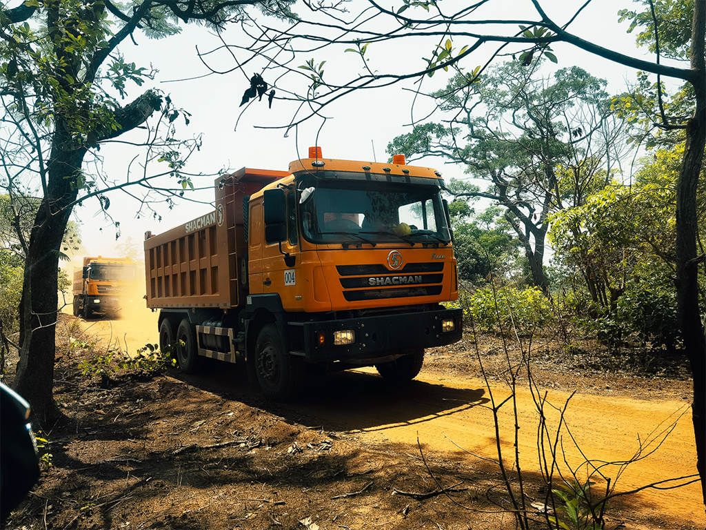 1024x768 Over 000 SHACMAN Trucks Operate At Peak Efficiency, Powering The Full Line Connection Of The Trans Guinean Railway