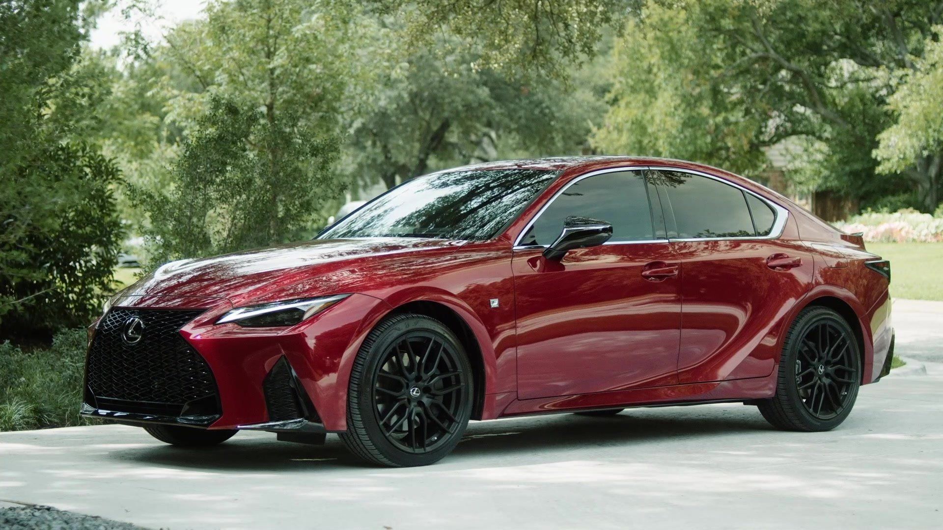 1920x1080 Lexus IS 350 F SPORT Design in Infrared