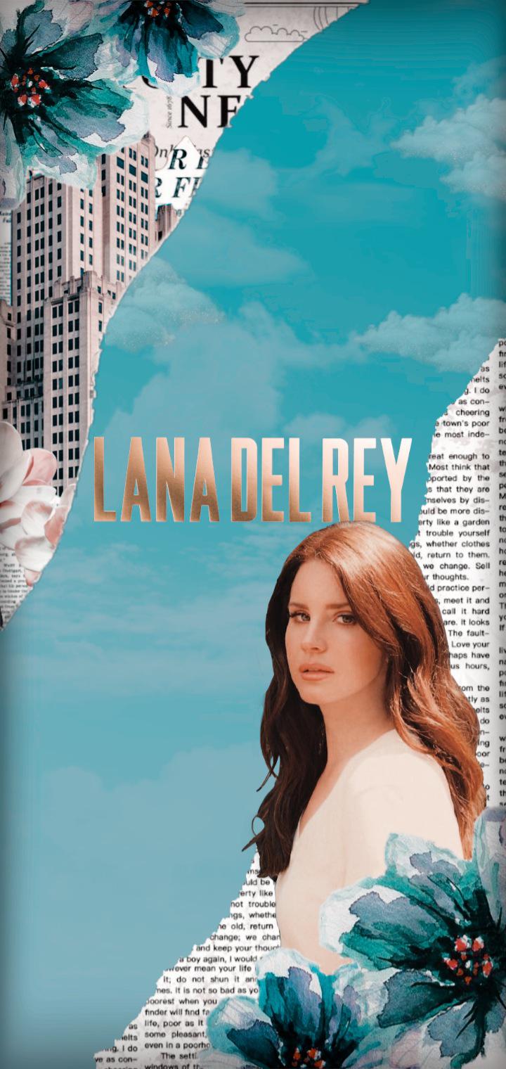 720x1520 Lana Del Rey Album Wallpaper