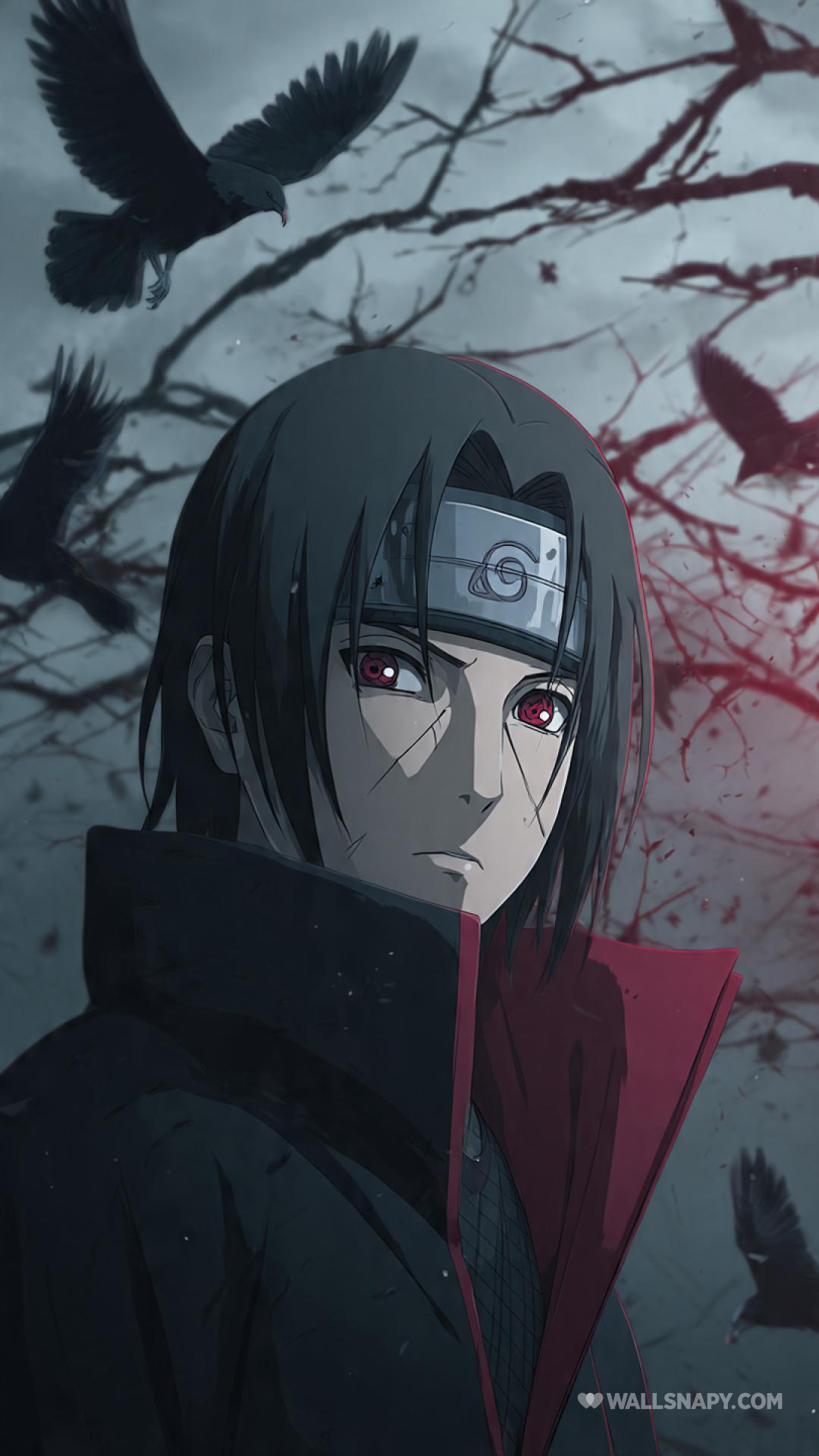 1080x1920 Itachi uchiha dark cinematic anime 4k wallpaper