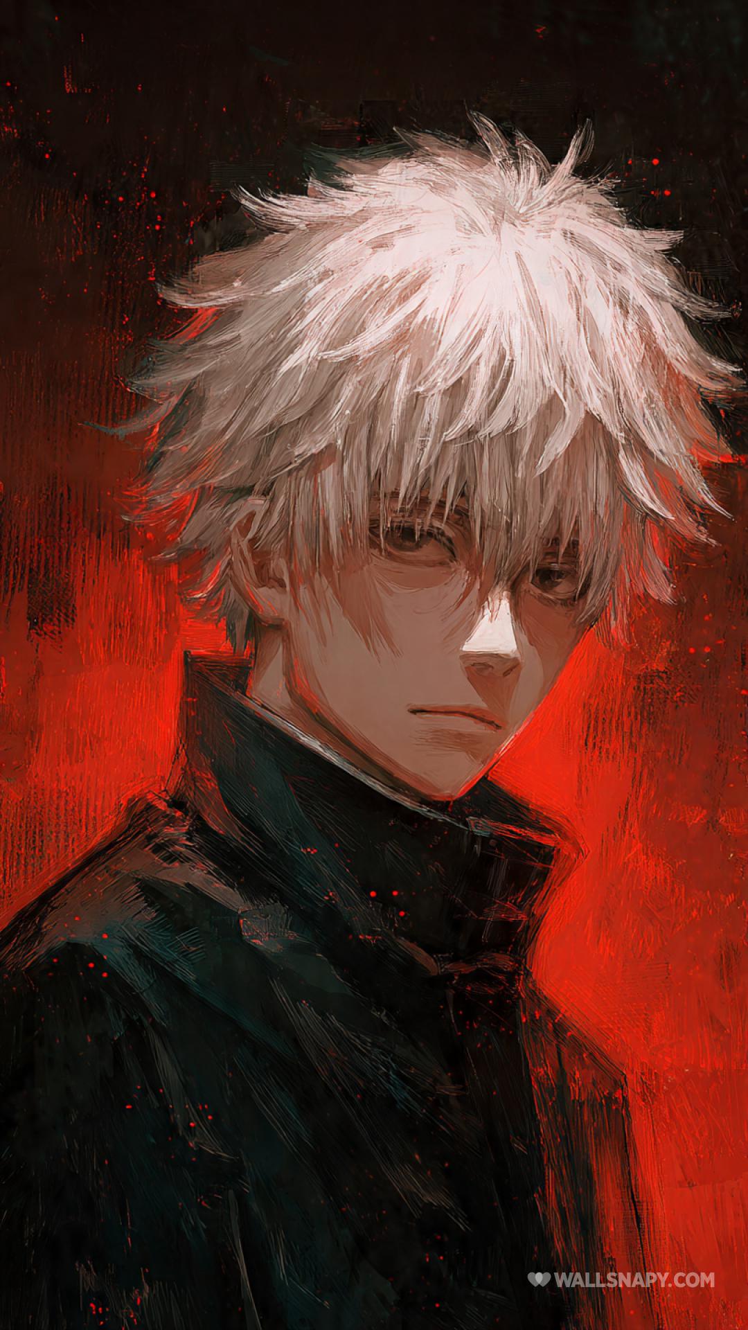 1080x1920 Gojo satoru cinematic illustration anime wallpaper