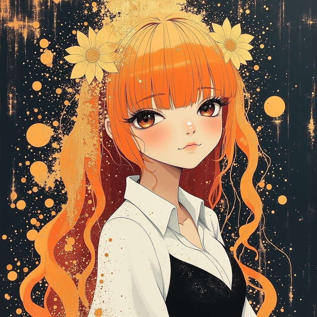 1024x1024 Anime Wallpaper with Cinematic Lighting and Deep C