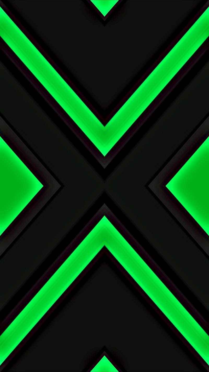 800x1424 HD Neon Green Wallpaper