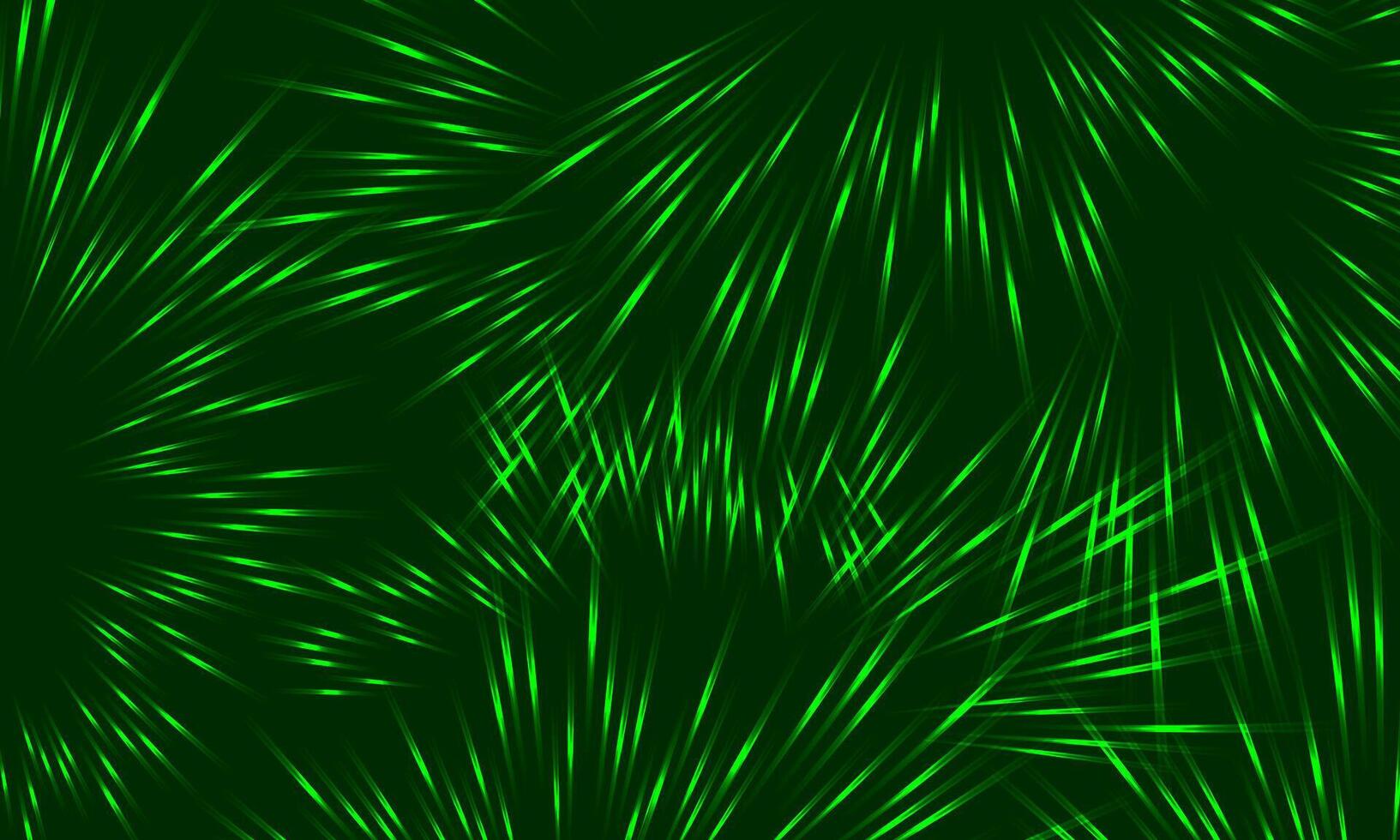 1633x980 Abstract neon green light burst on dark background. futuristic and energetic design