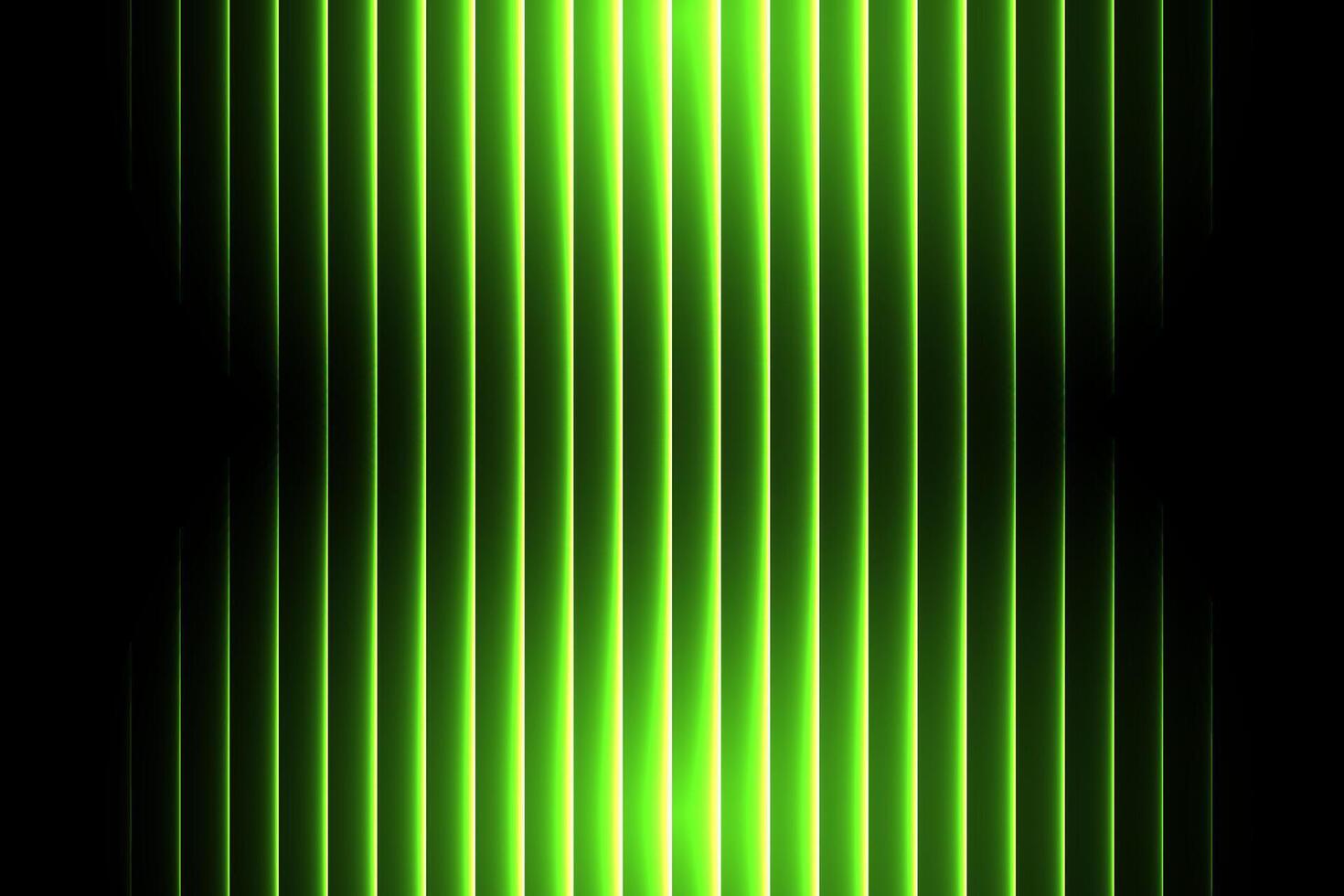 1470x980 Ribbed glass texture with green gradient creates abstract vertical pattern. Fluted glass surface with neon light effects and vibrant striped design for premium background