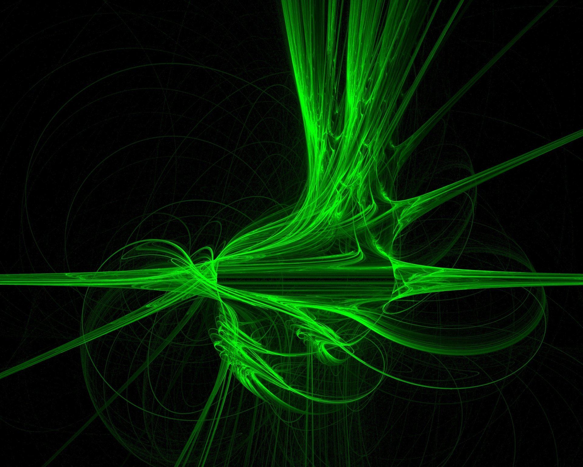 1920x1536 Abstract Green CG Wallpaper: A Stunning Display of Digital Artx2048