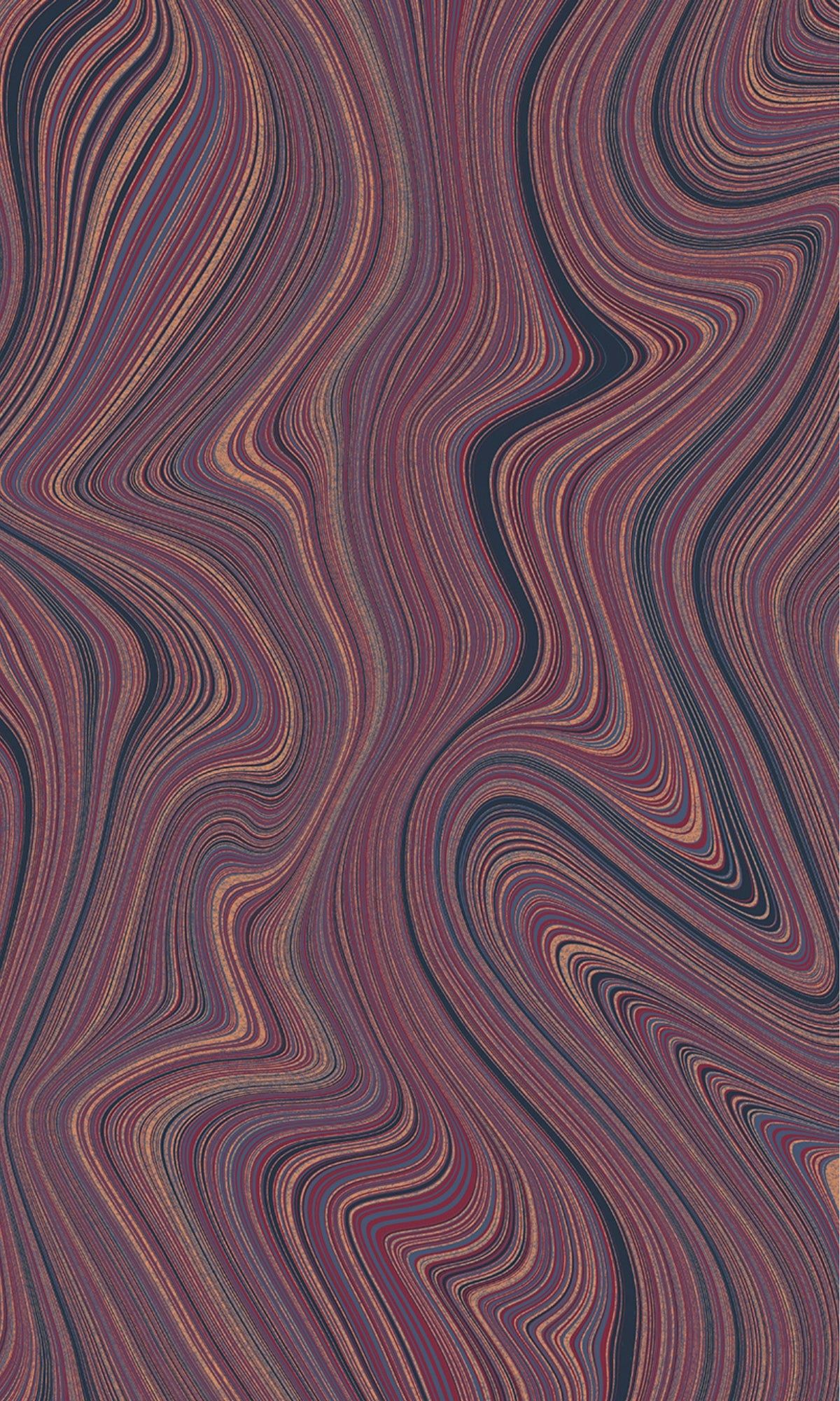 1200x2000 Burgundy Red Abstract Geometric Curve Lines Wallpaper R9186