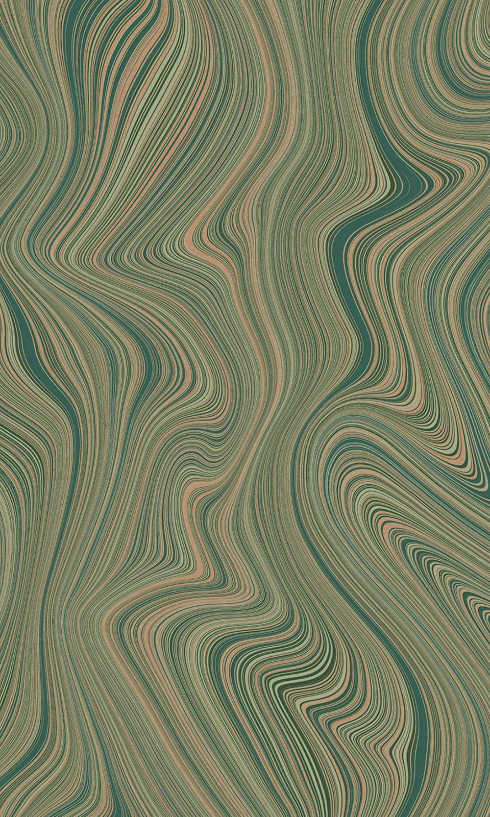 1000x1667 Green Abstract Geometric Curve Lines Wallpaper R9190