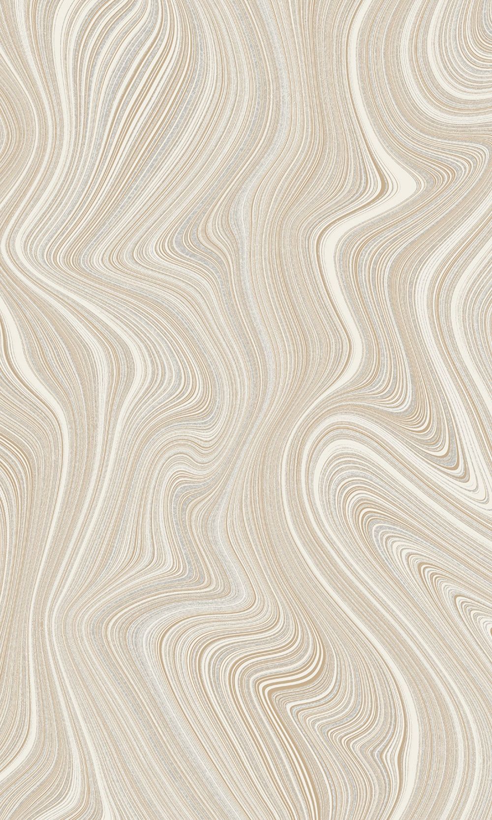 1000x1667 Ecru Beige Abstract Geometric Curve Lines Wallpaper R9189