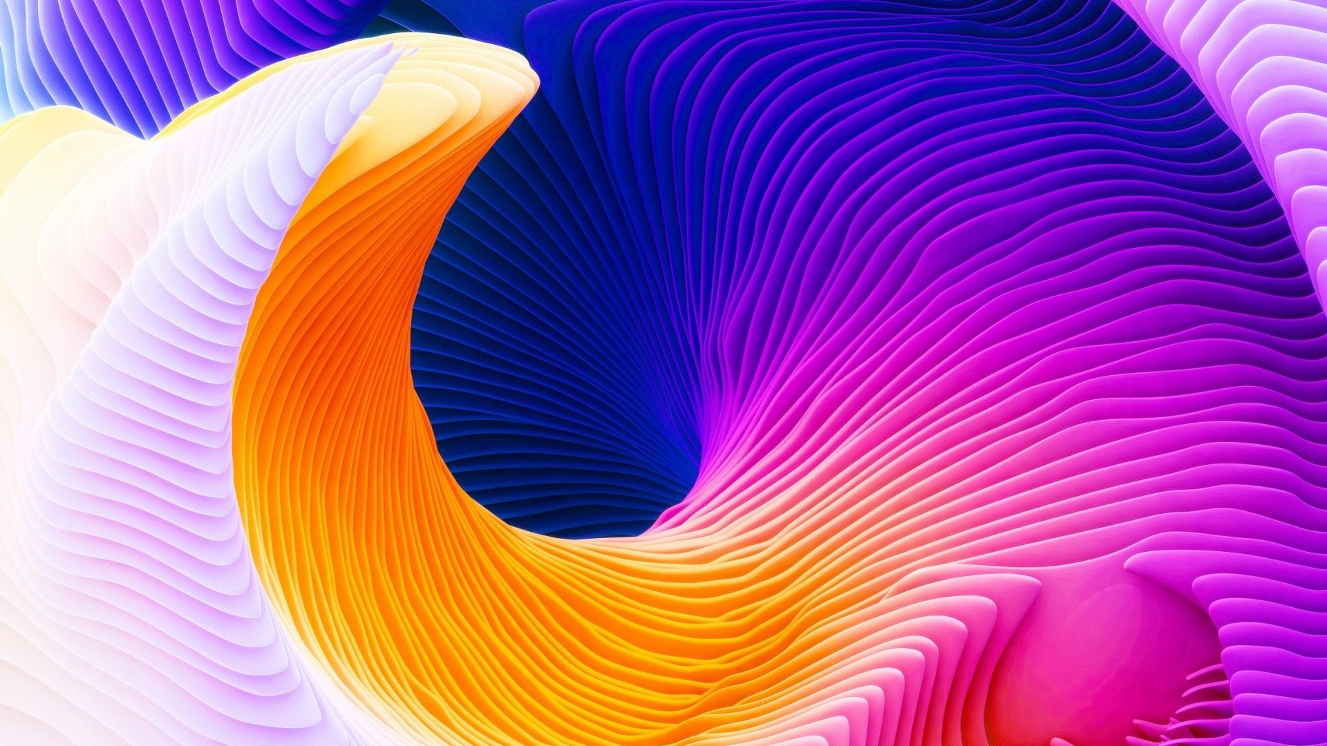 1920x1080 Abstract Curve, Colorful Colors, Art Picture 640x1136 IPhone 5 5S 5C SE Wallpaper, Background, Picture, Image