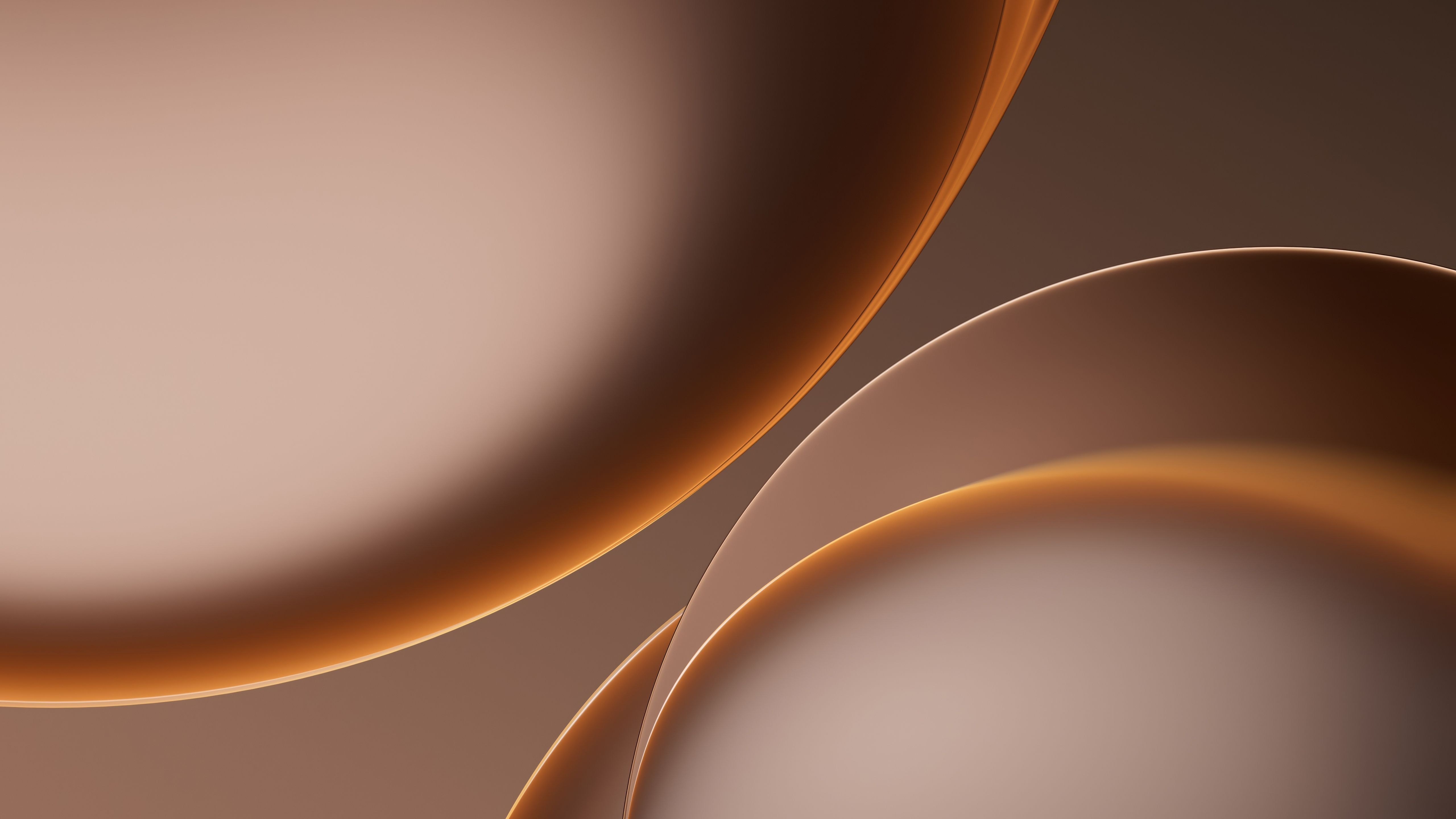 5120x2880 Brown abstract Wallpaper 4K, Curves, Gradient Abstract, Modern