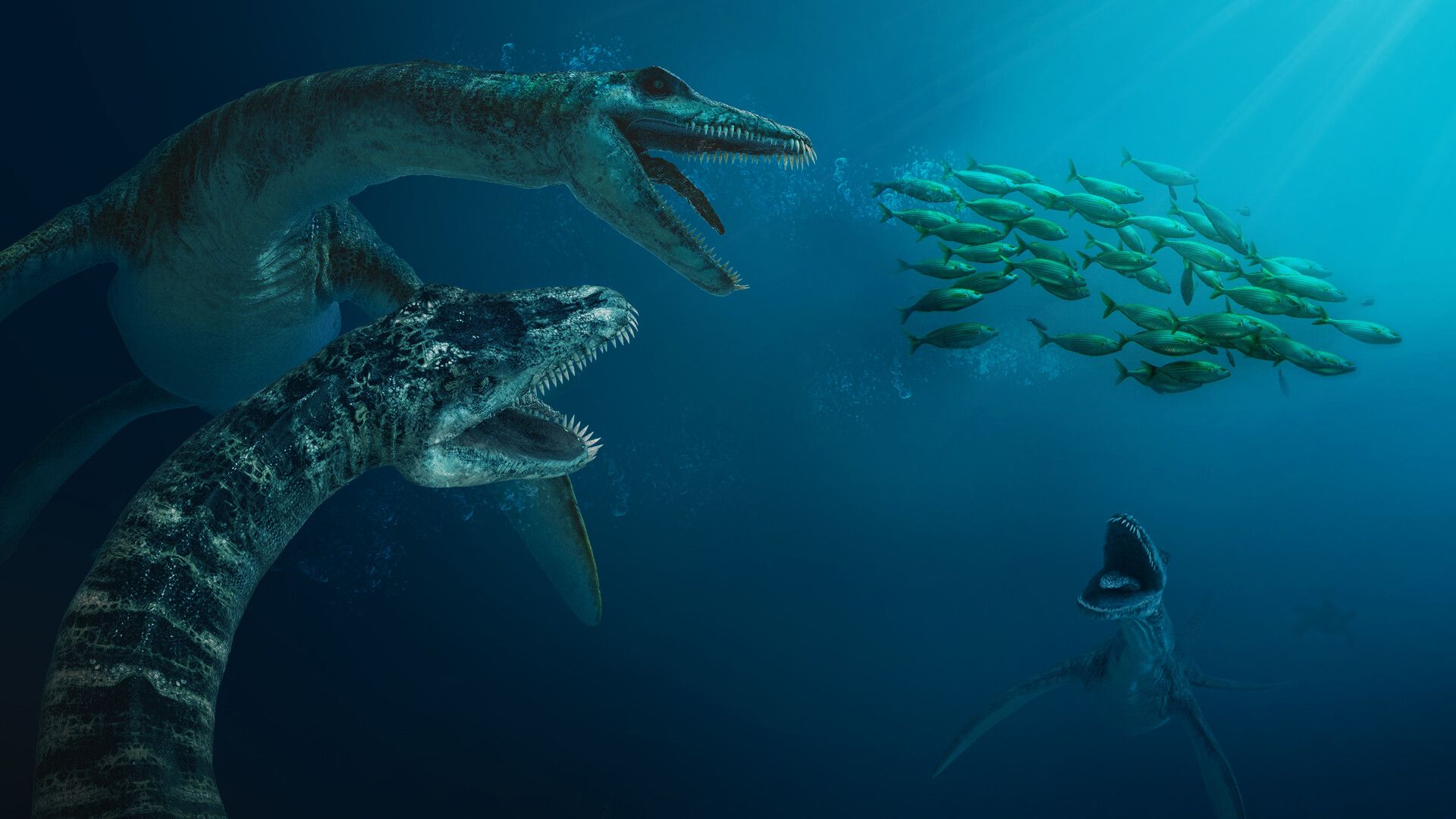 1920x1080 Plesiosaurus (Rigged)