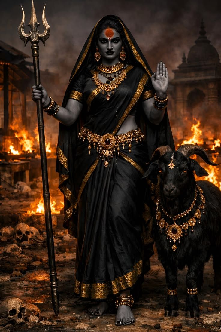 736x1104 GODDESS MASANI MELDI MATA