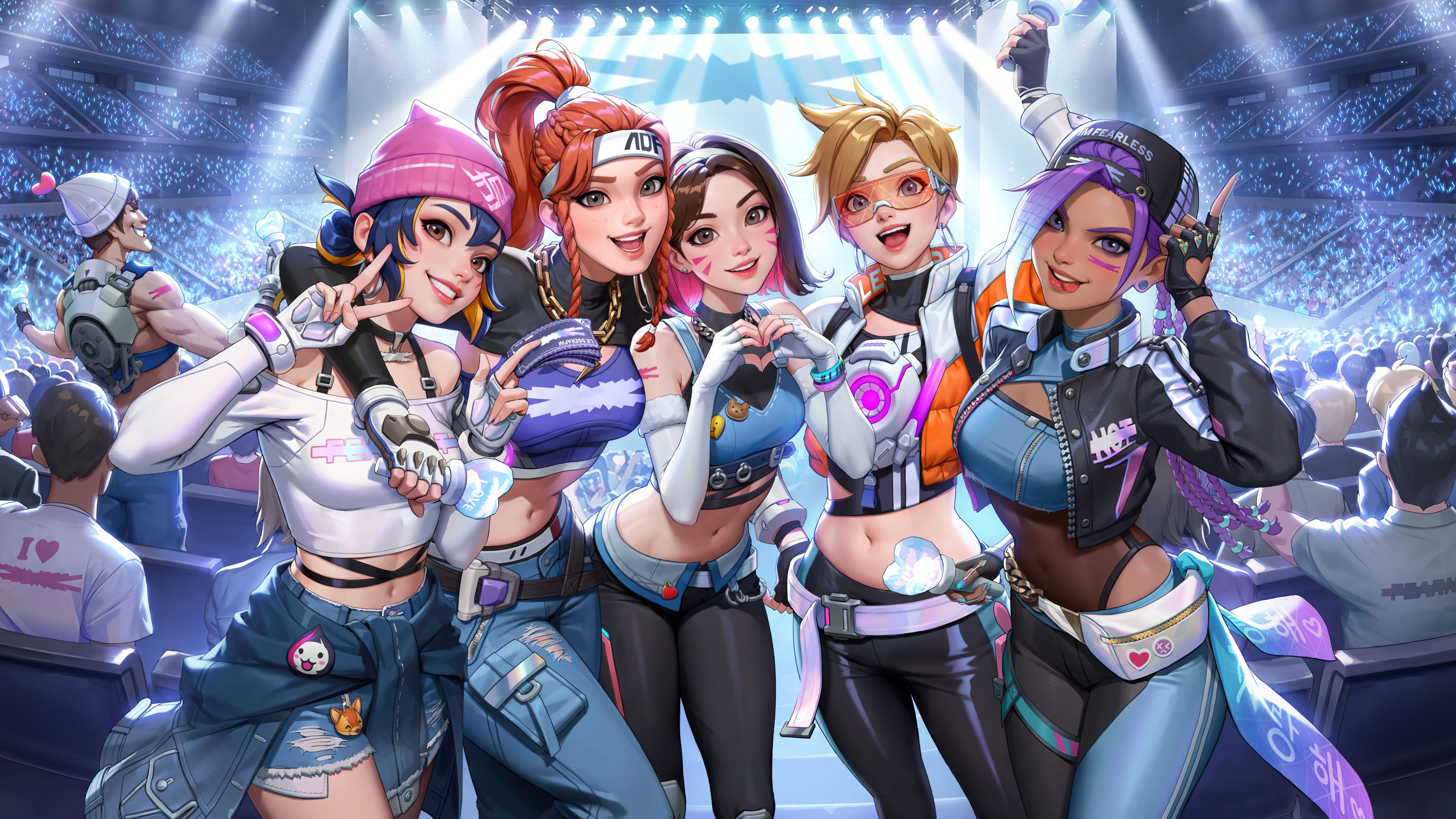 5120x2880 Overwatch 2 Wallpaper 4K, Le Sserafim, K Pop