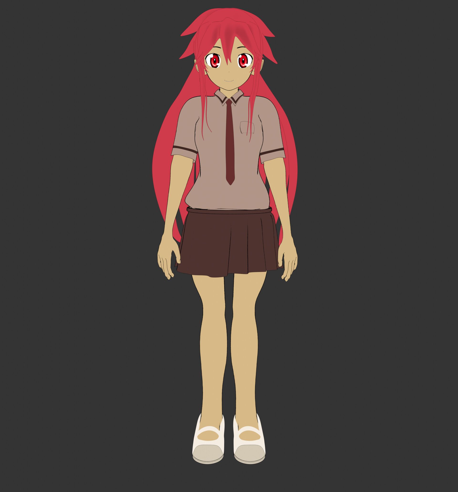 1920x2065 Setogaya Mari (Half Vampire & Half Succubus)