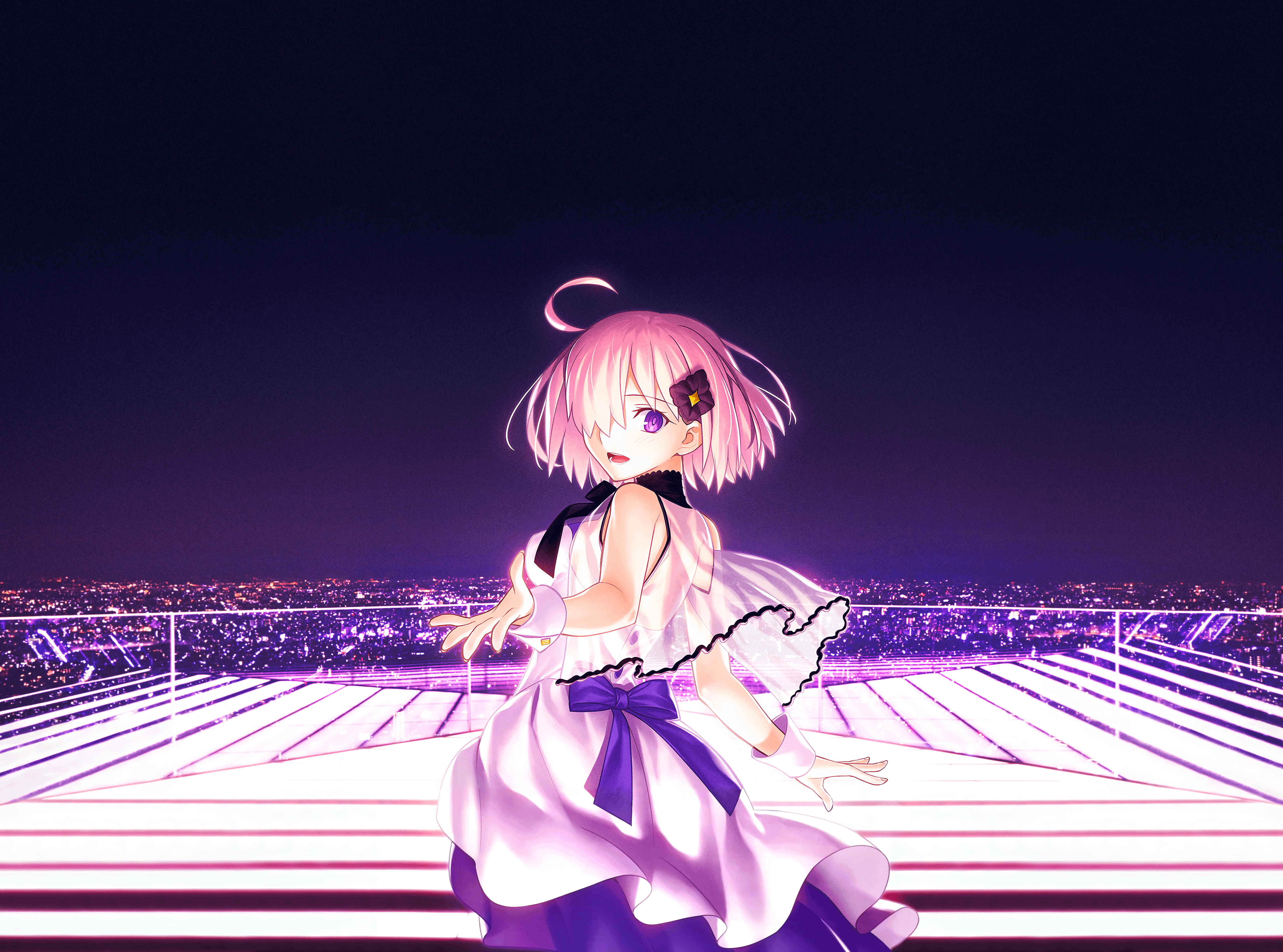 5120x3800 Who's Your Pink Haired Waifu?