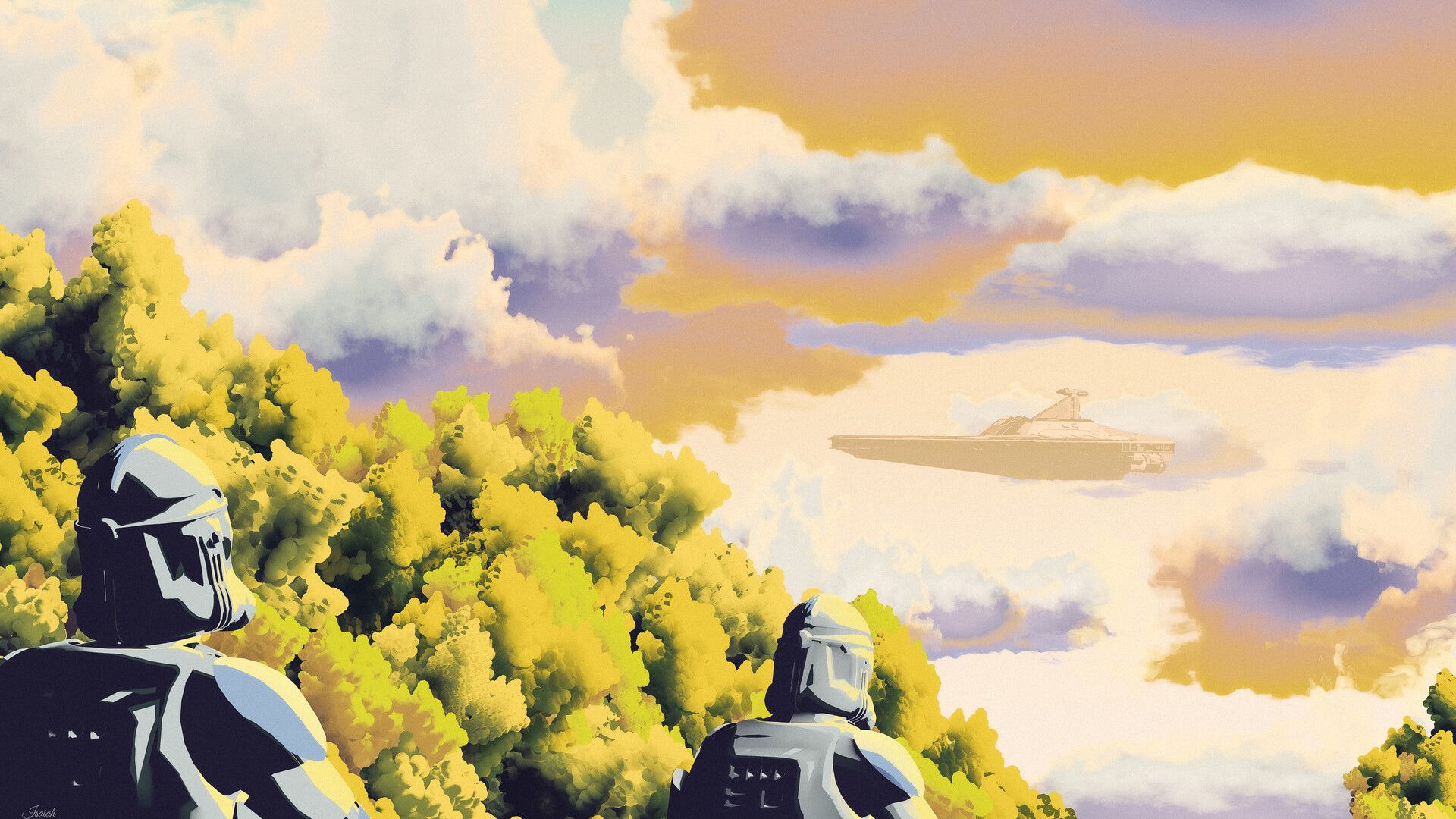 1920x1080 Star Wars Anime Wallpaper 1