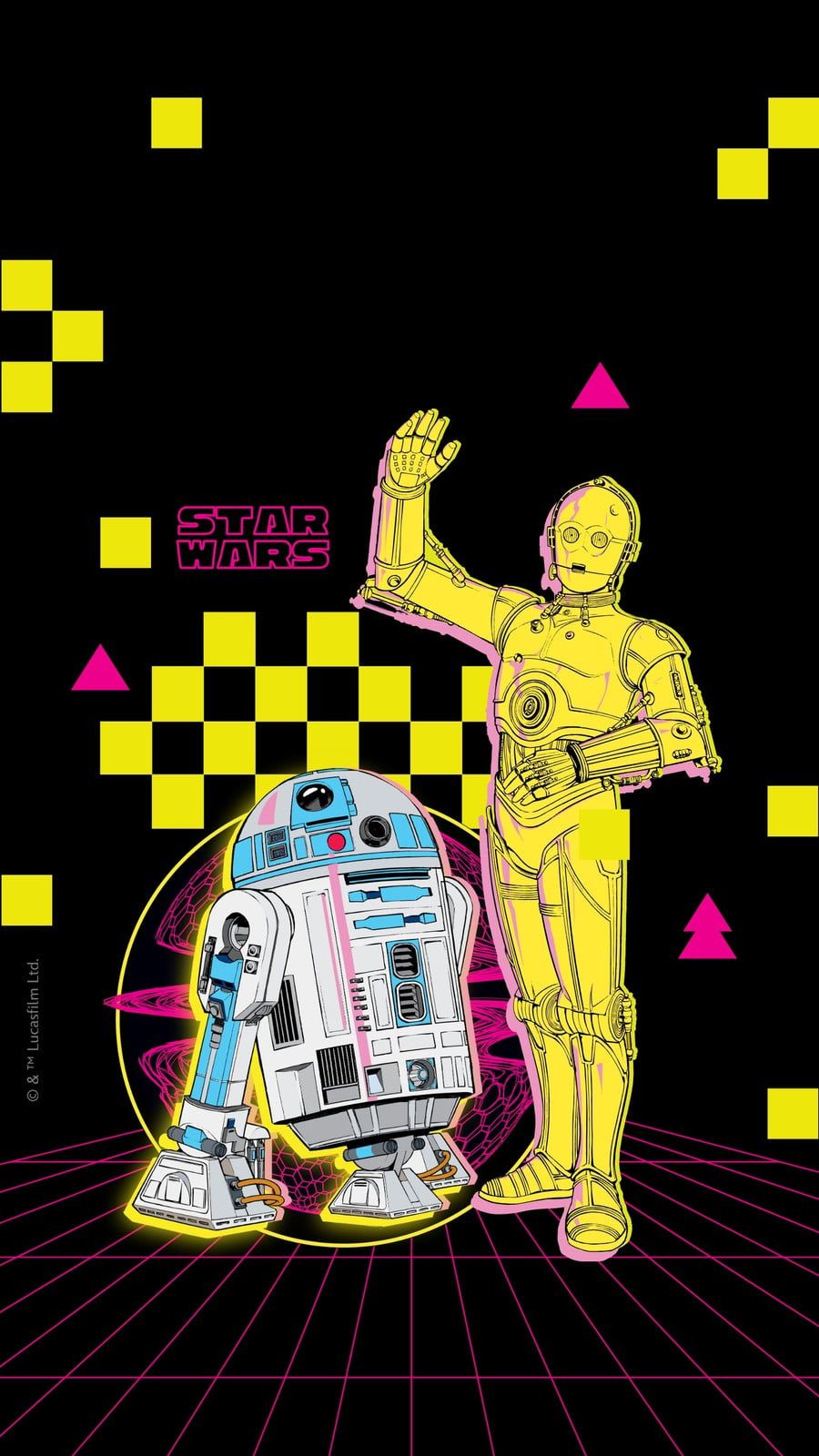 900x1600 Free customizable Star Wars wallpaper templates