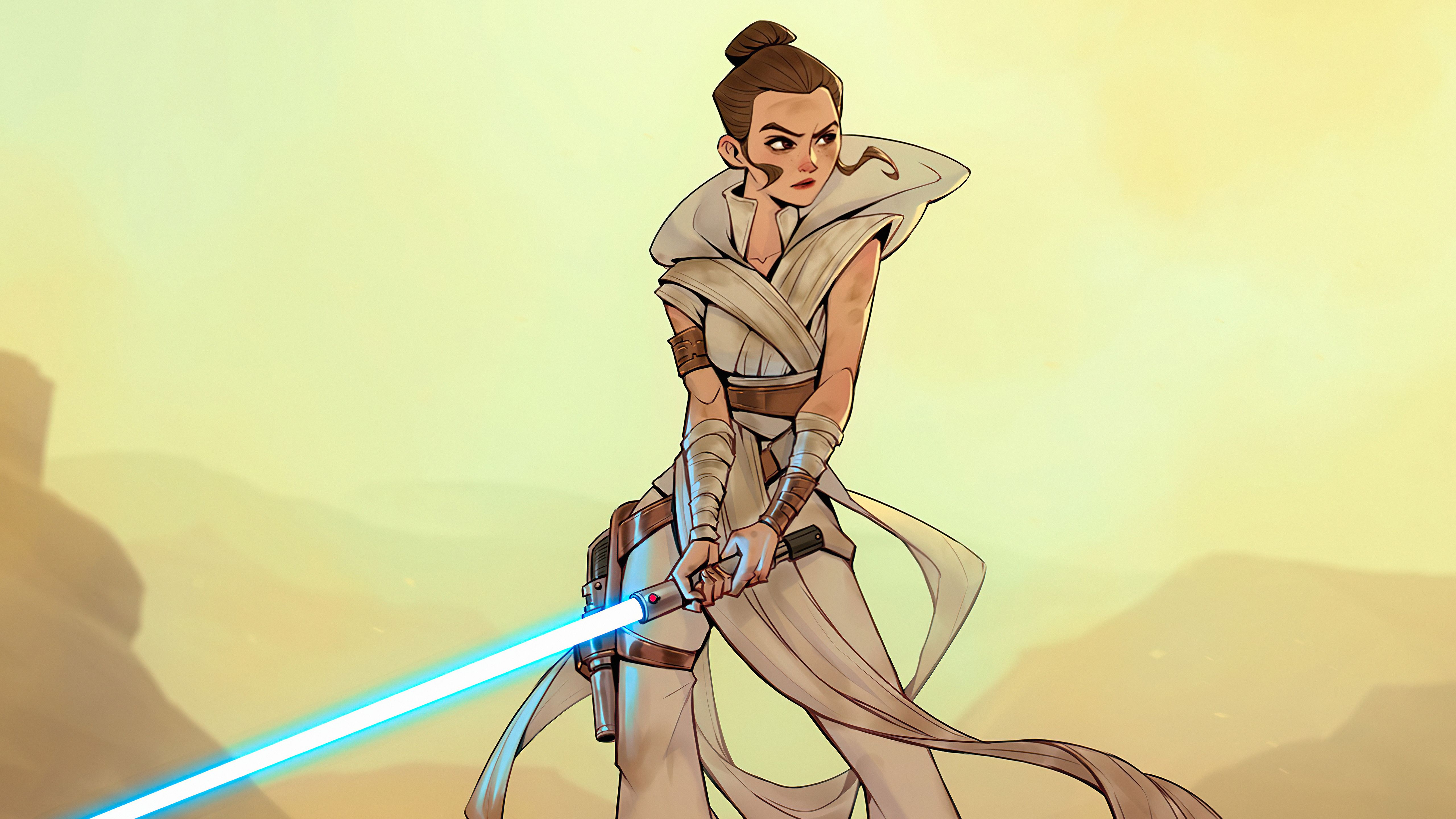 5120x2880 Rey Skywalker Star Wars Fanart 5k Wallpaper, HD Movies Wallpaper, 4k Wallpaper, Image, Background, Photos and Picture