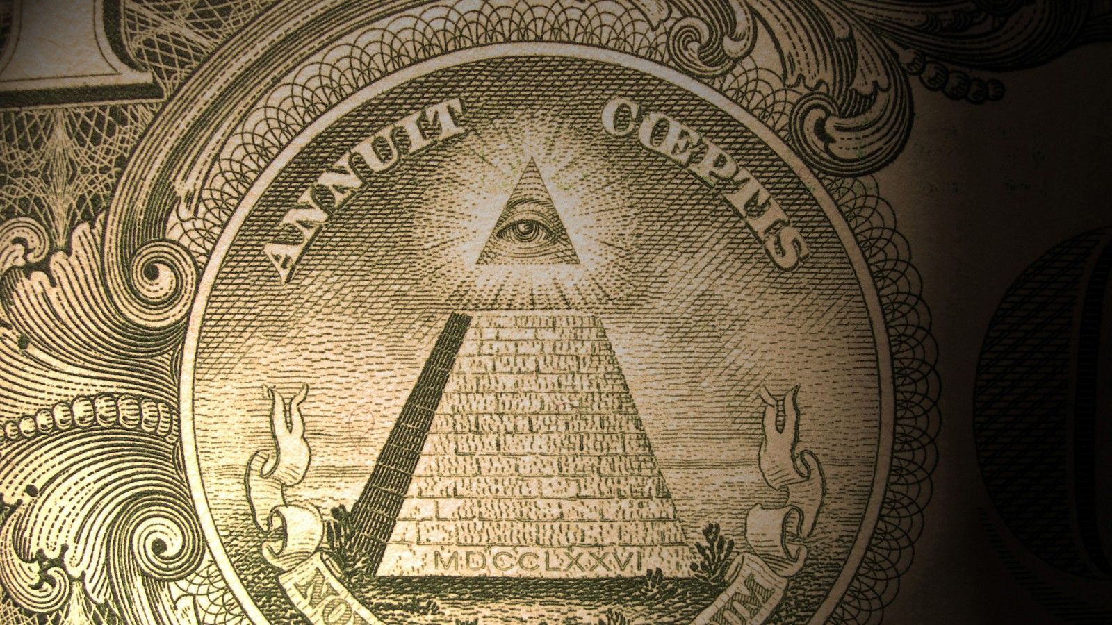 1600x900 Annuit Coeptis HD Money Wallpaper