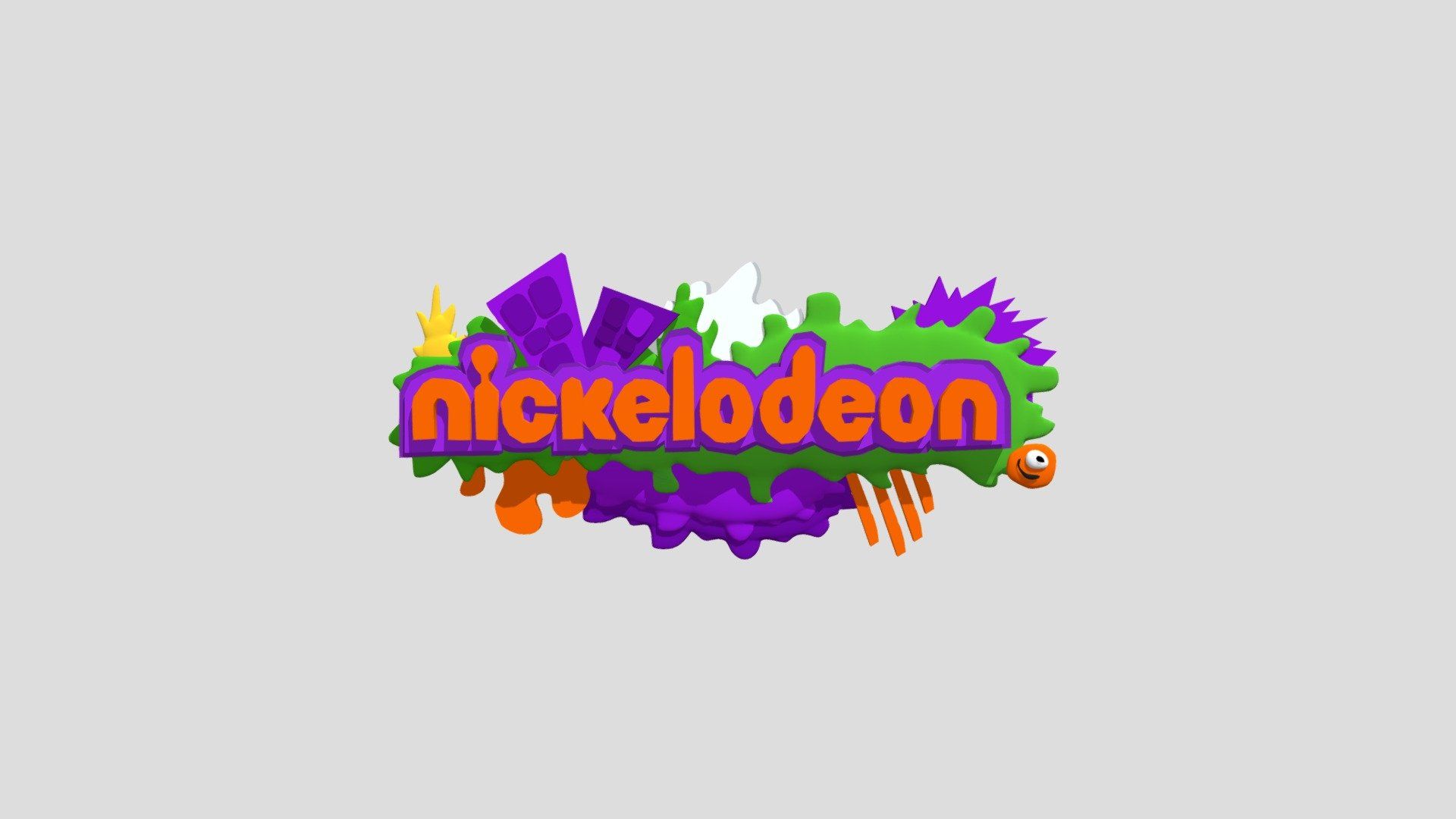 1920x1080 My Nickelodeon Logo Free 3D model by RomyBlox1234 Production's [4d1182c]