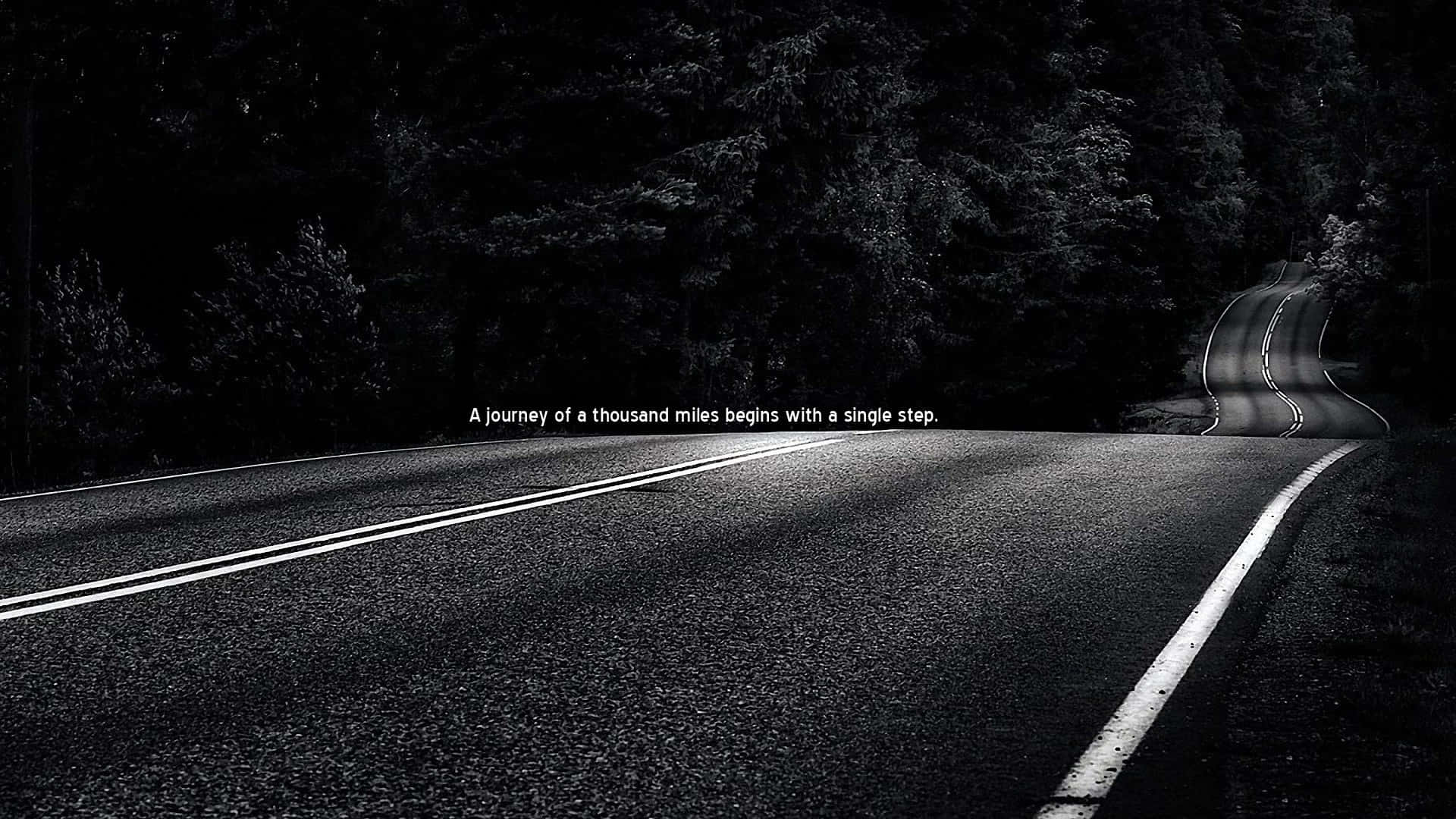 1920x1080 Download Inspirational Quote on a Black Background