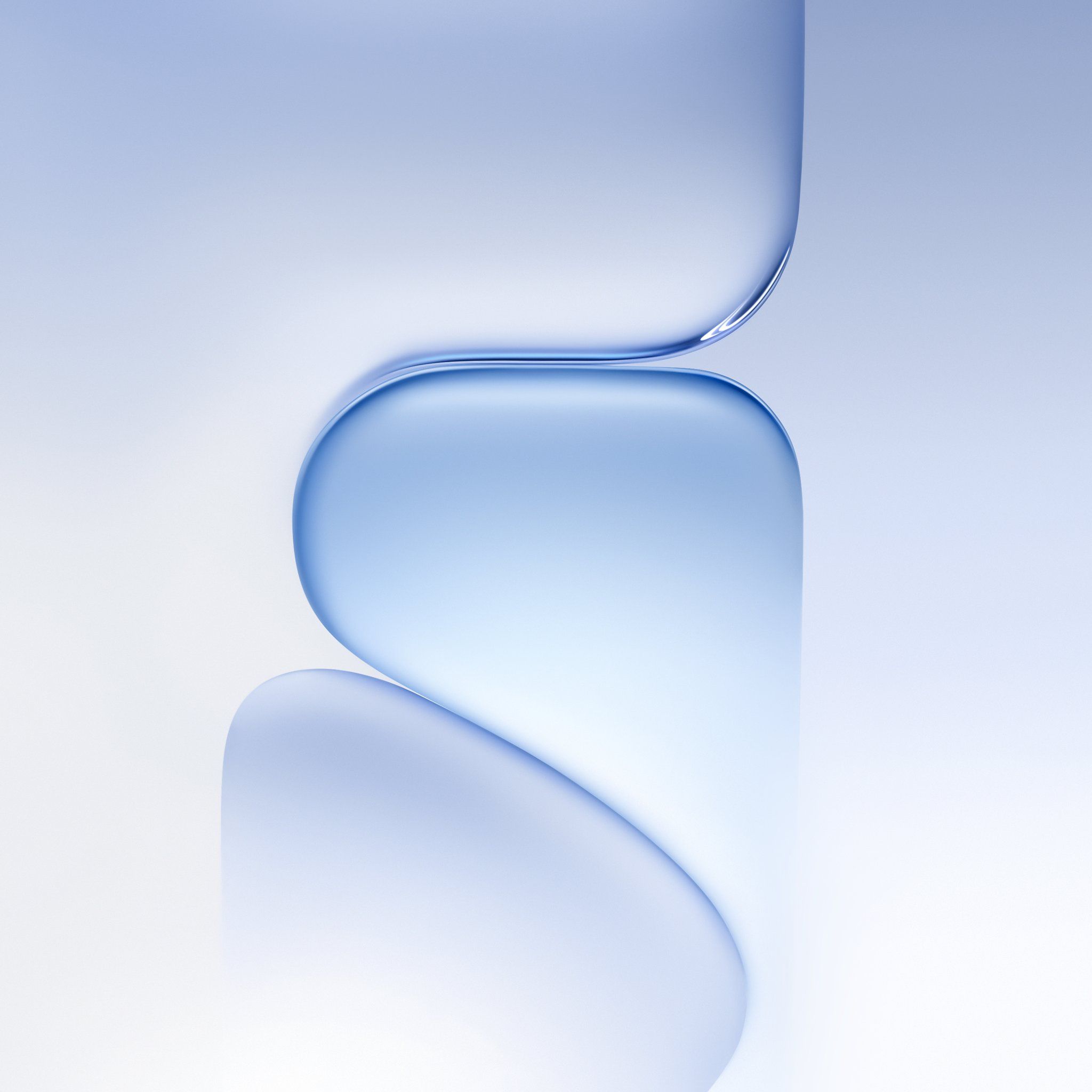 2048x2048 Honor 600 Pro minimal pastel wallpaper