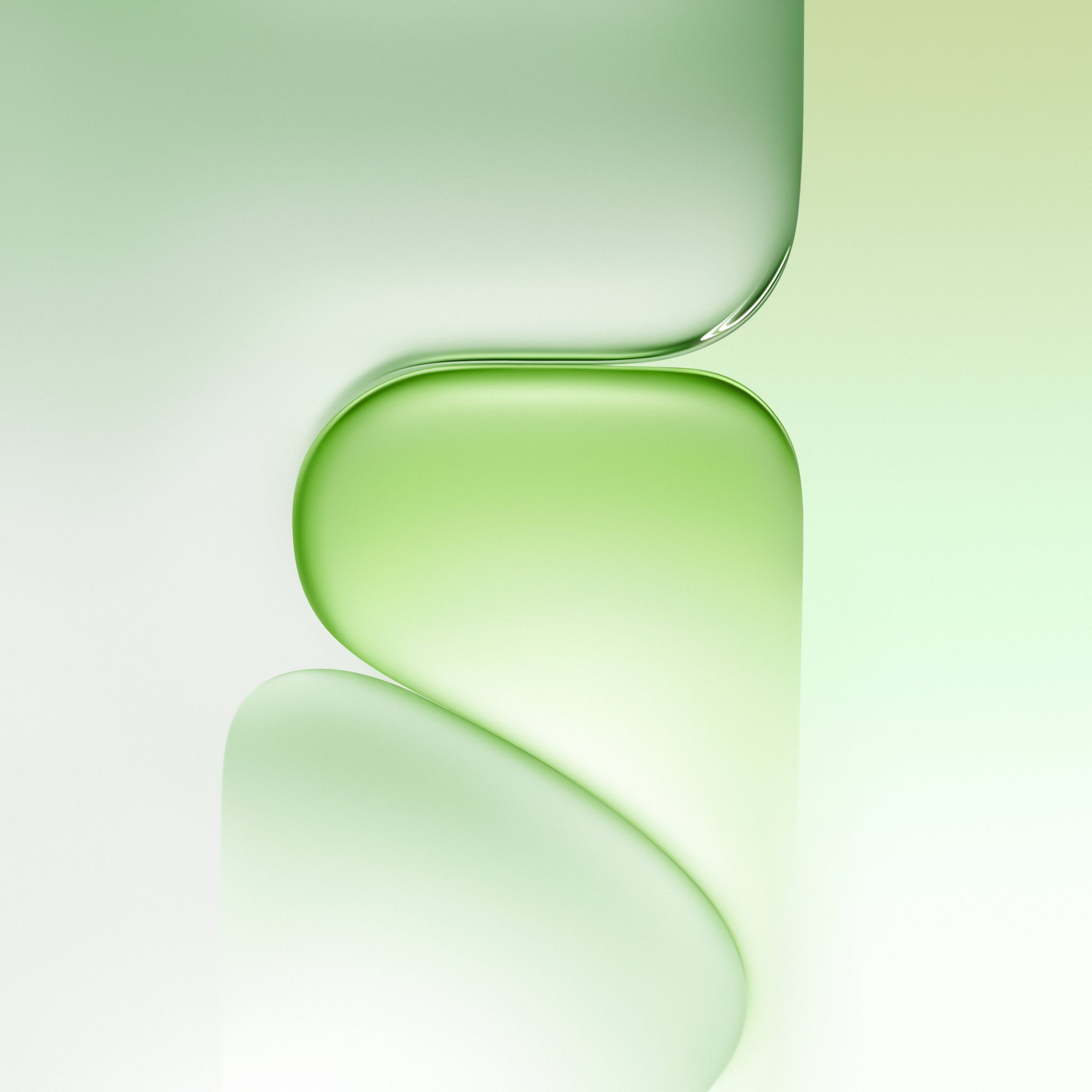 2048x2048 Honor 600 Pro minimal pastel wallpaper