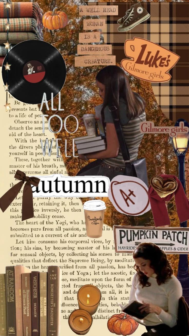 736x1308 Check out visj0urnal's Shuffles. Autumn phone wallpaper, Gilmore girls seasons, Halloween facts