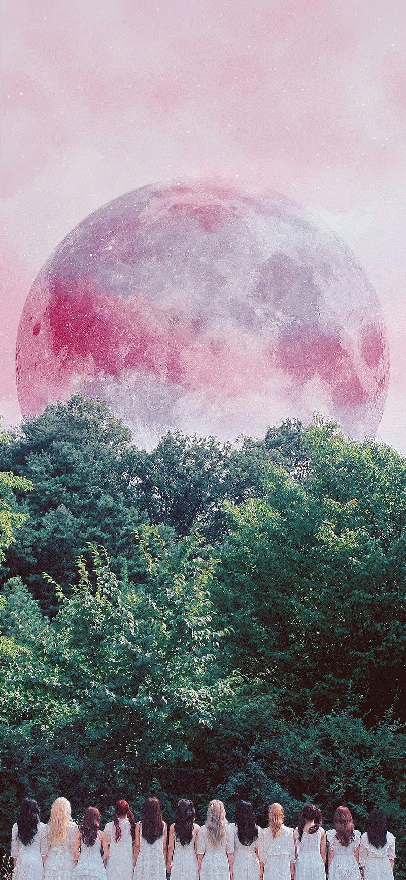 800x1732 Hi High Moon, hihigh, kpop, loona, HD phone wallpaper