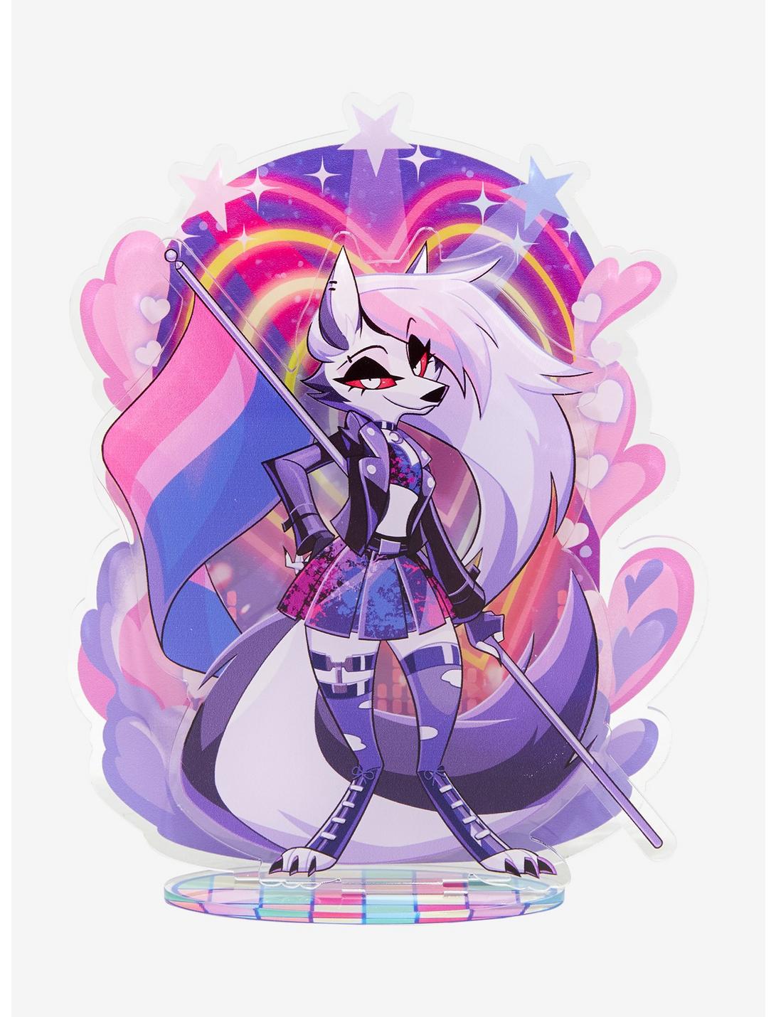 1091x1430 Helluva Boss Loona Pride Acrylic Stand